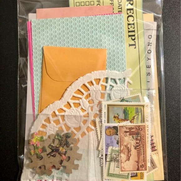 50pc Vintage Paper Ephemera Pack #2. - Picture 2 of 5